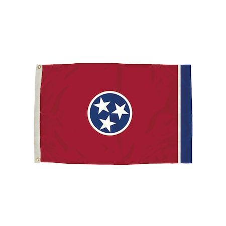 Flagzone Durawavez Nylon Outdoor Flag, Tennessee, 3 Ft. x 5 Ft. 2412051